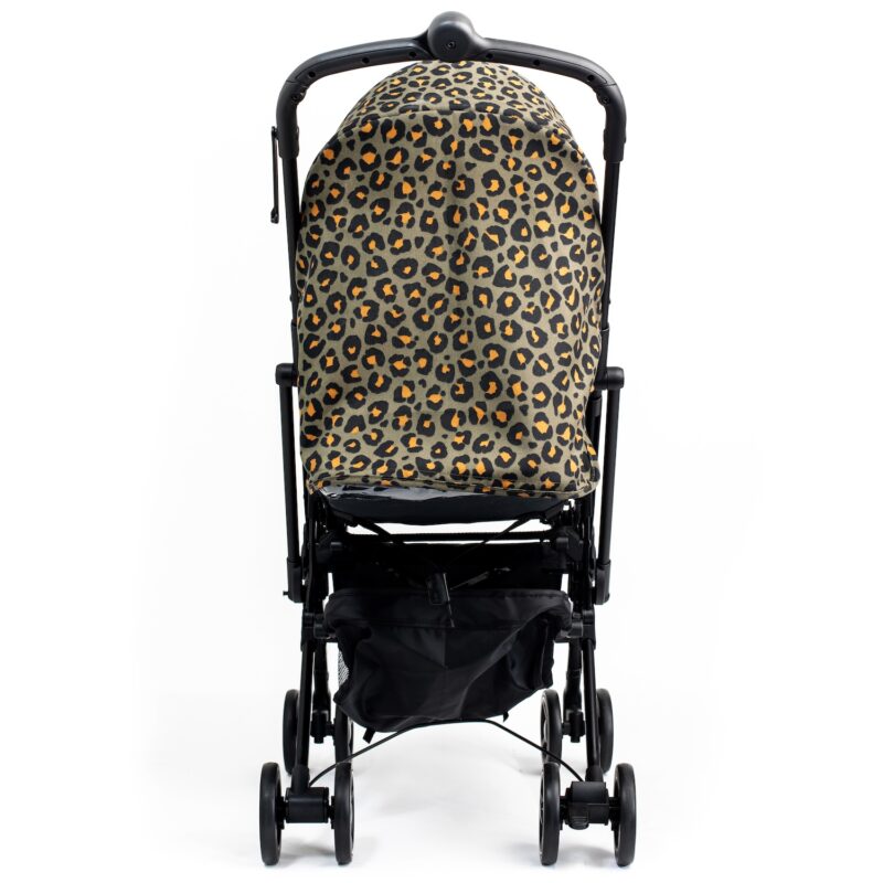 Roma Capsule Khaki Leopard Back