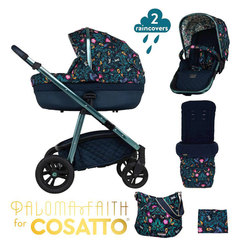 Paloma Faith x Cosatto Wow Continental Pram and Accessories Bundle Wildling