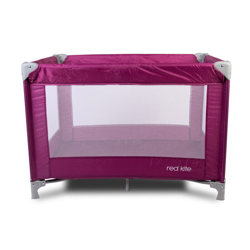 Red Kite Sleep Tight Travel Cot Raspberry