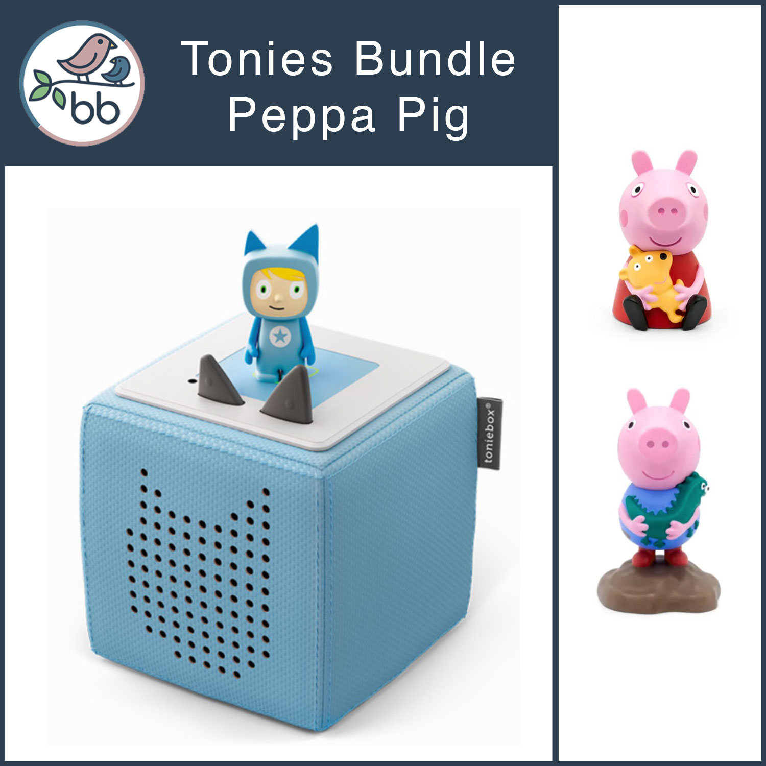 Tonies Peppa Pig Starter Bundle | Natural Baby Shower