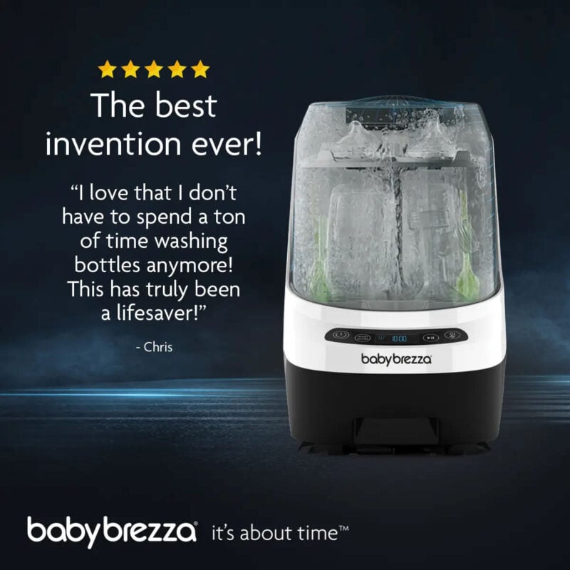 Baby Brezza Bottle Washer Pro (12)