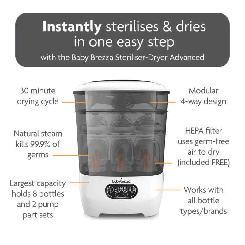 Baby Brezza Steriliser Dryer Advanced (3)