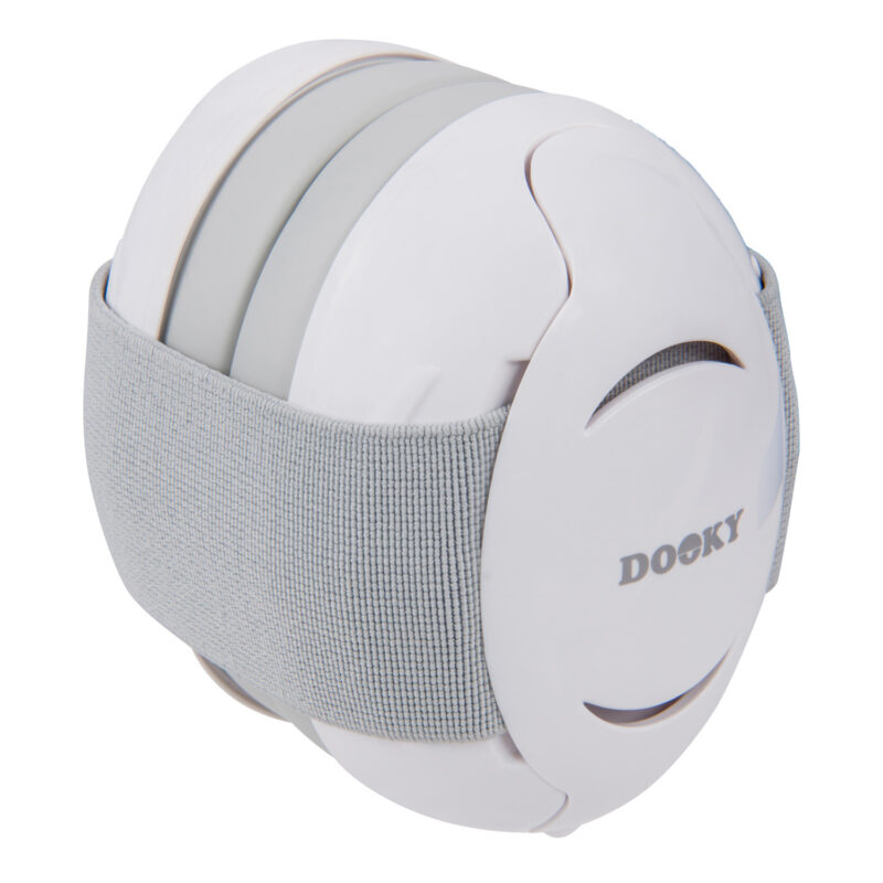 Dooky Baby Ear Protection - White