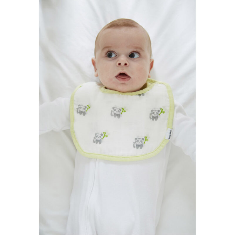 KIKI & SEBBY® 6 Layer Muslin Snap Bib (2)