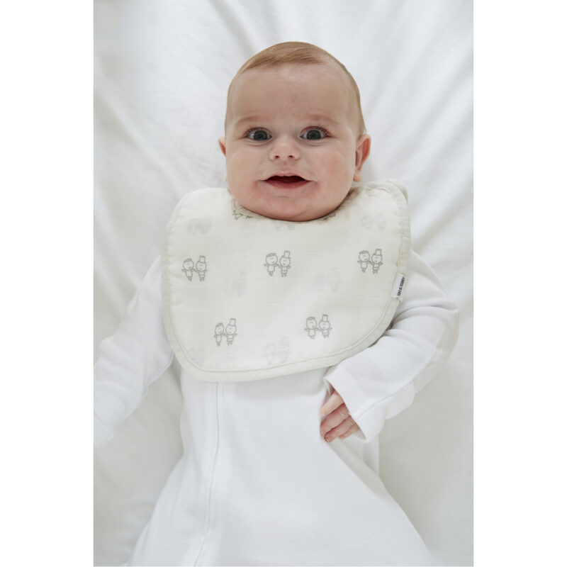 KIKI & SEBBY® 6 Layer Muslin Snap Bib (6)