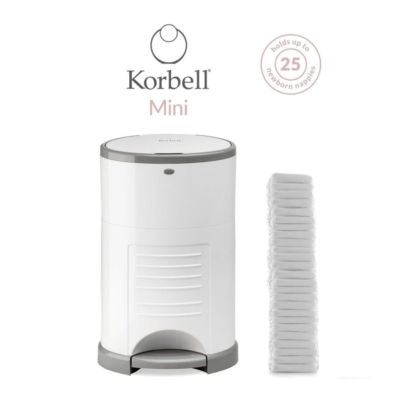 Korbell Mini 9 litre Nappy Bin (4)