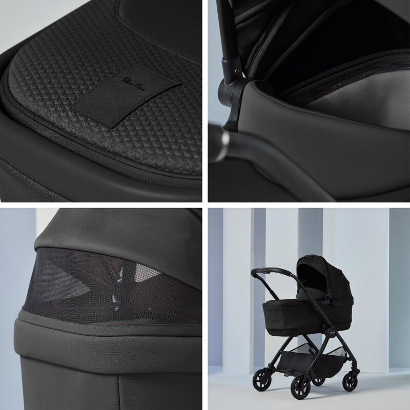 Silver Cross Dune 2 and First Bed Folding Carrycot - Space (4)
