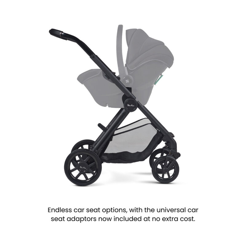 Silver Cross Reef 2 and First Bed Folding Carrycot - Mocha (5)