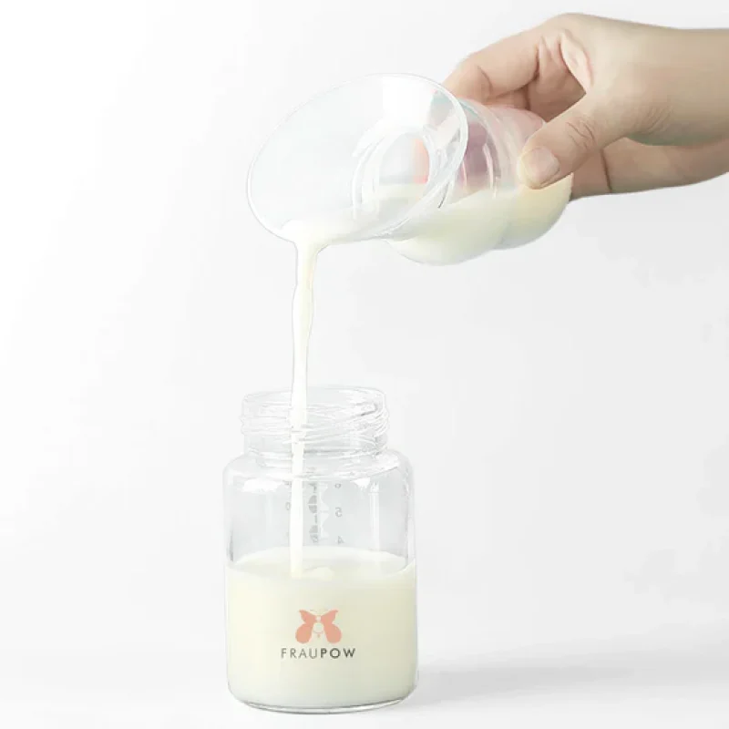 Fraupow Manual Breast Pump & Milk Collector